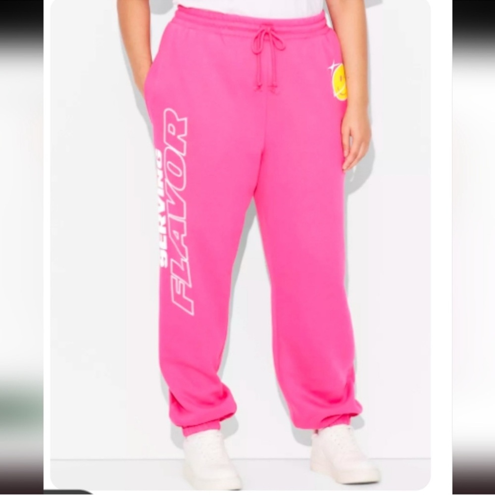 Vibrant Poppi Pink Sweatpants